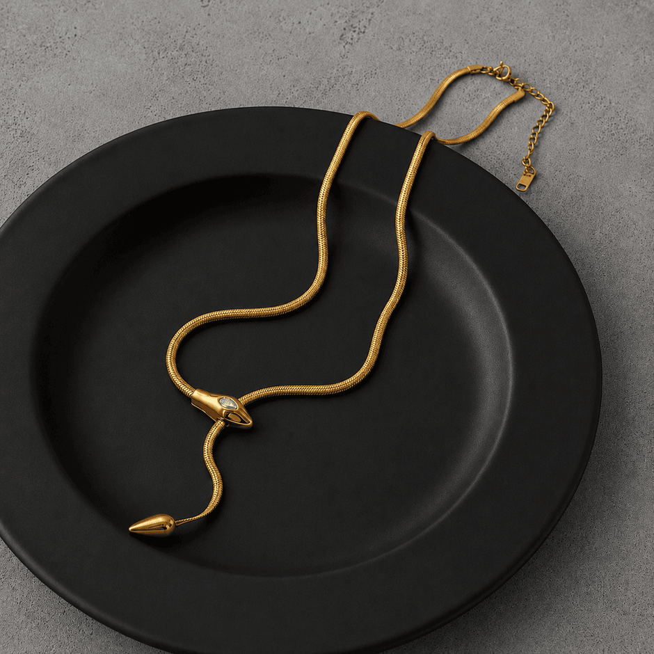 SIP SERPENT NECKLACE