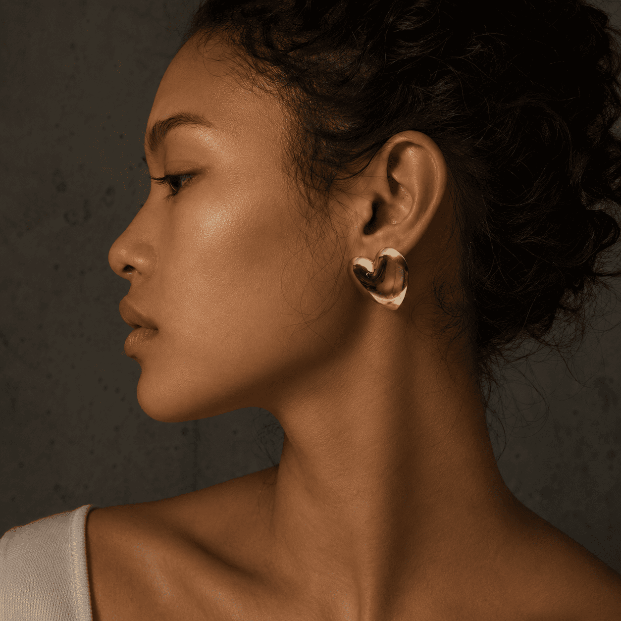 SIP HEART EARRINGS