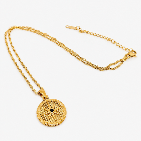 SIP COMPASS NECKLACE