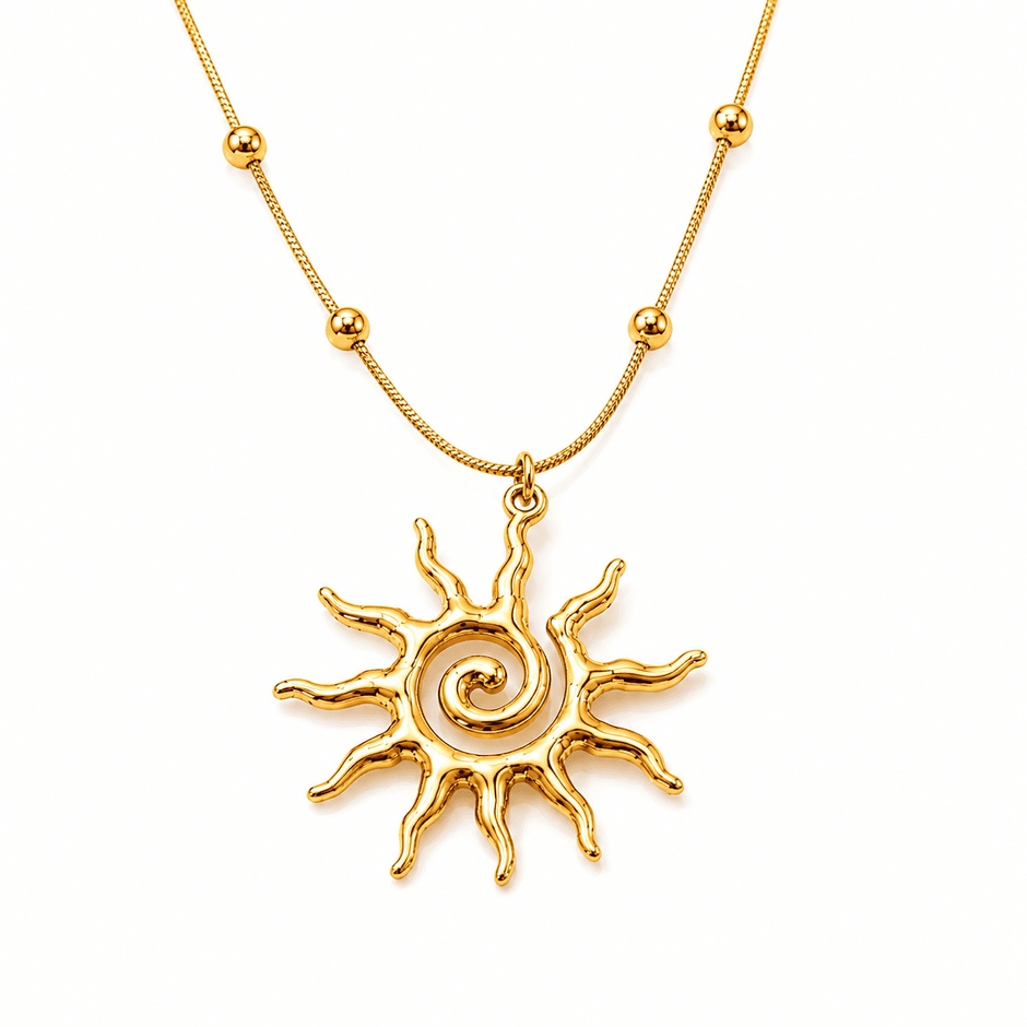 SIP SUN NECKLACE