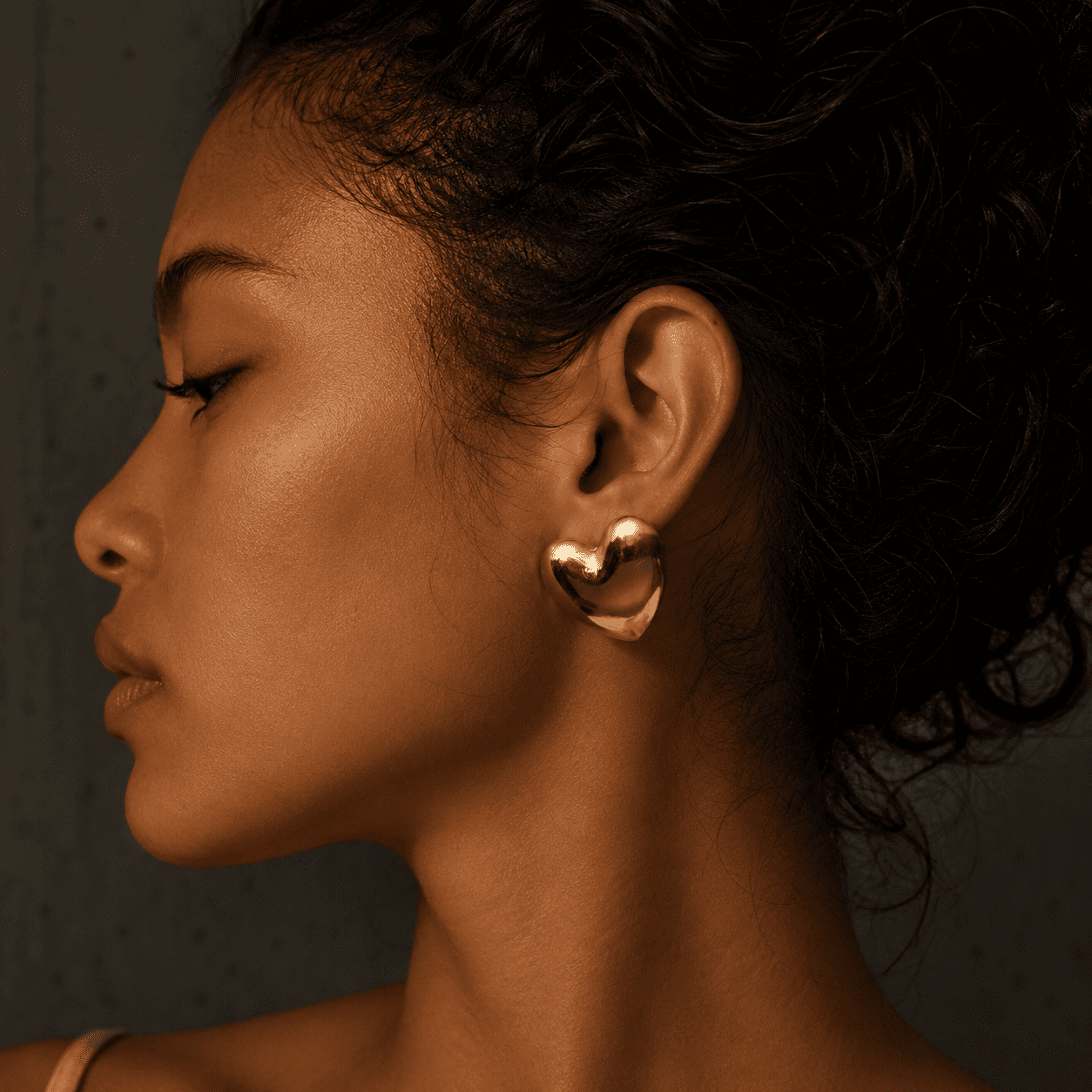 SIP HEART EARRINGS