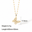 SIP BUTTERFLY NECKLACE
