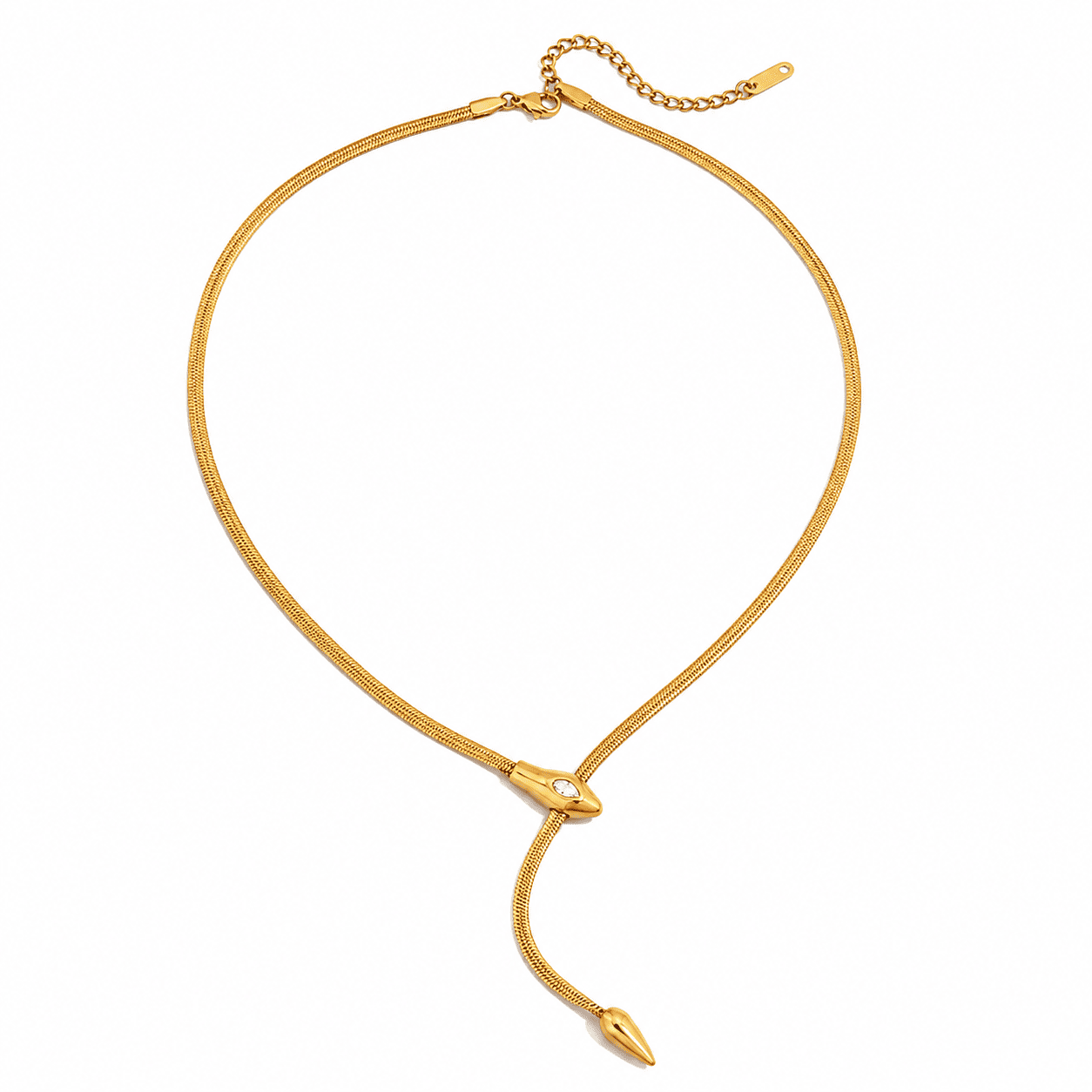 SIP SERPENT NECKLACE