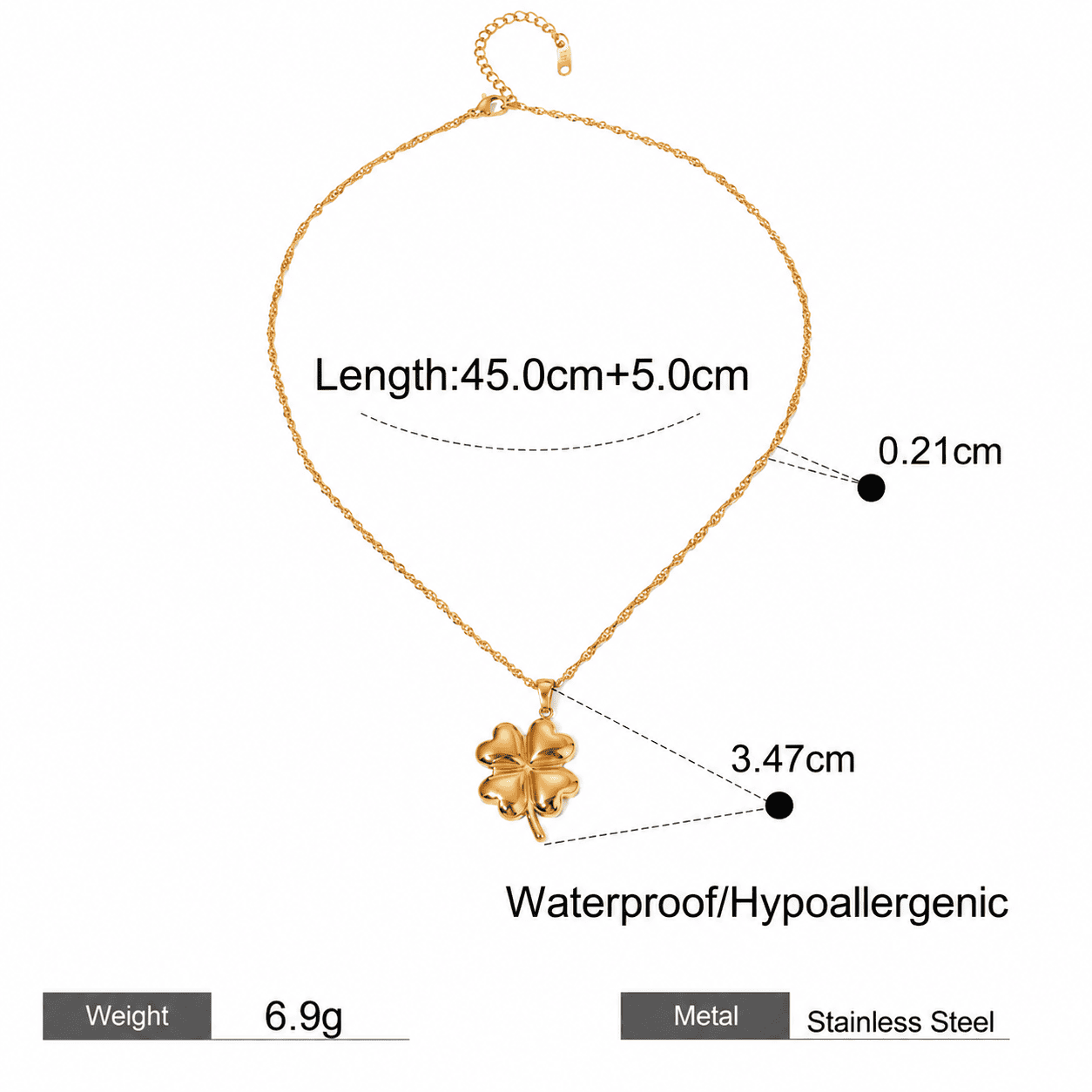 SIP LUCK NECKLACE