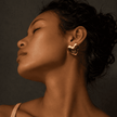 SIP HEART EARRINGS