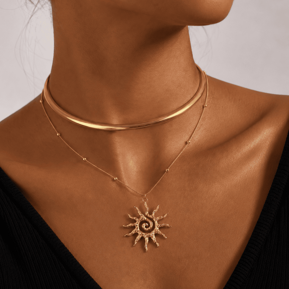 SIP SUN NECKLACE