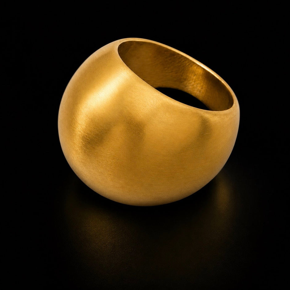SIP RAW GOLD RING
