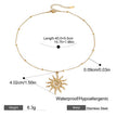 SIP SUN NECKLACE